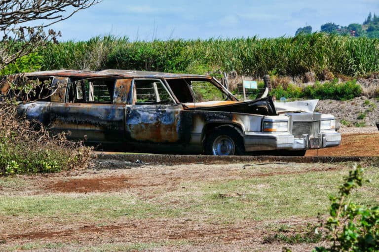 Altes Auto auf Maui